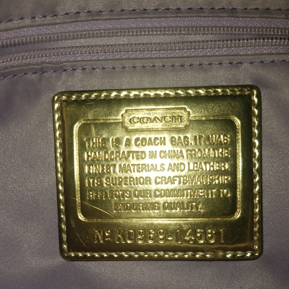 Coach POPPY cream shoulderbag - Picture 11 of 14